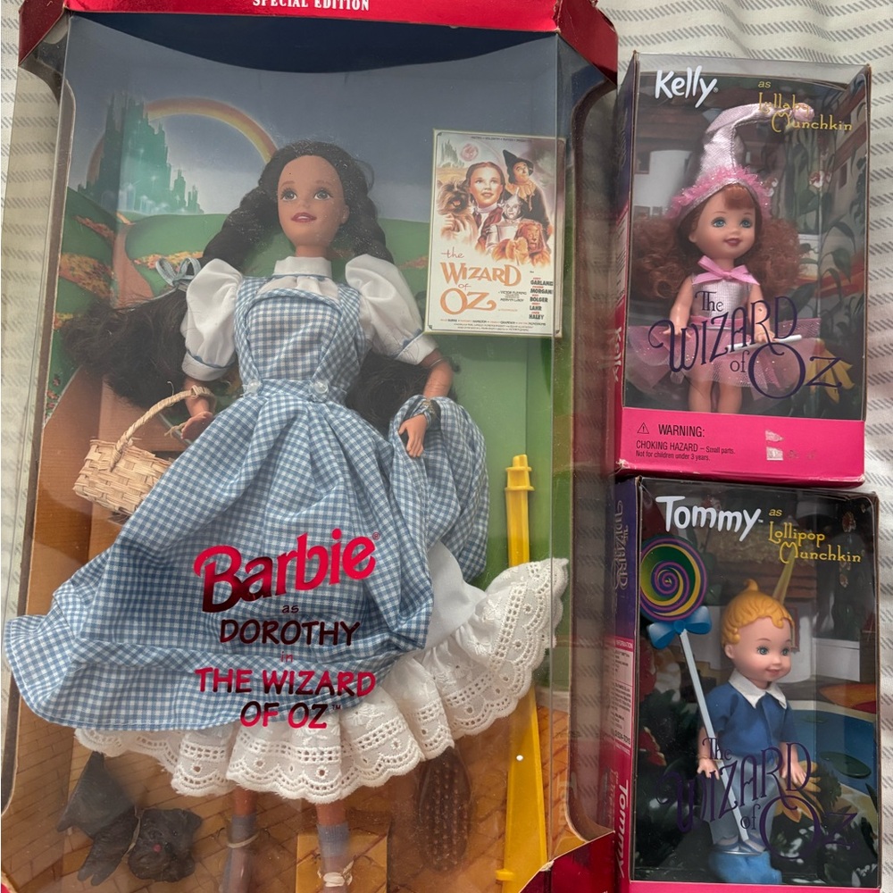Barbie Wizard of Oz Dorothy and Friends Doll Set